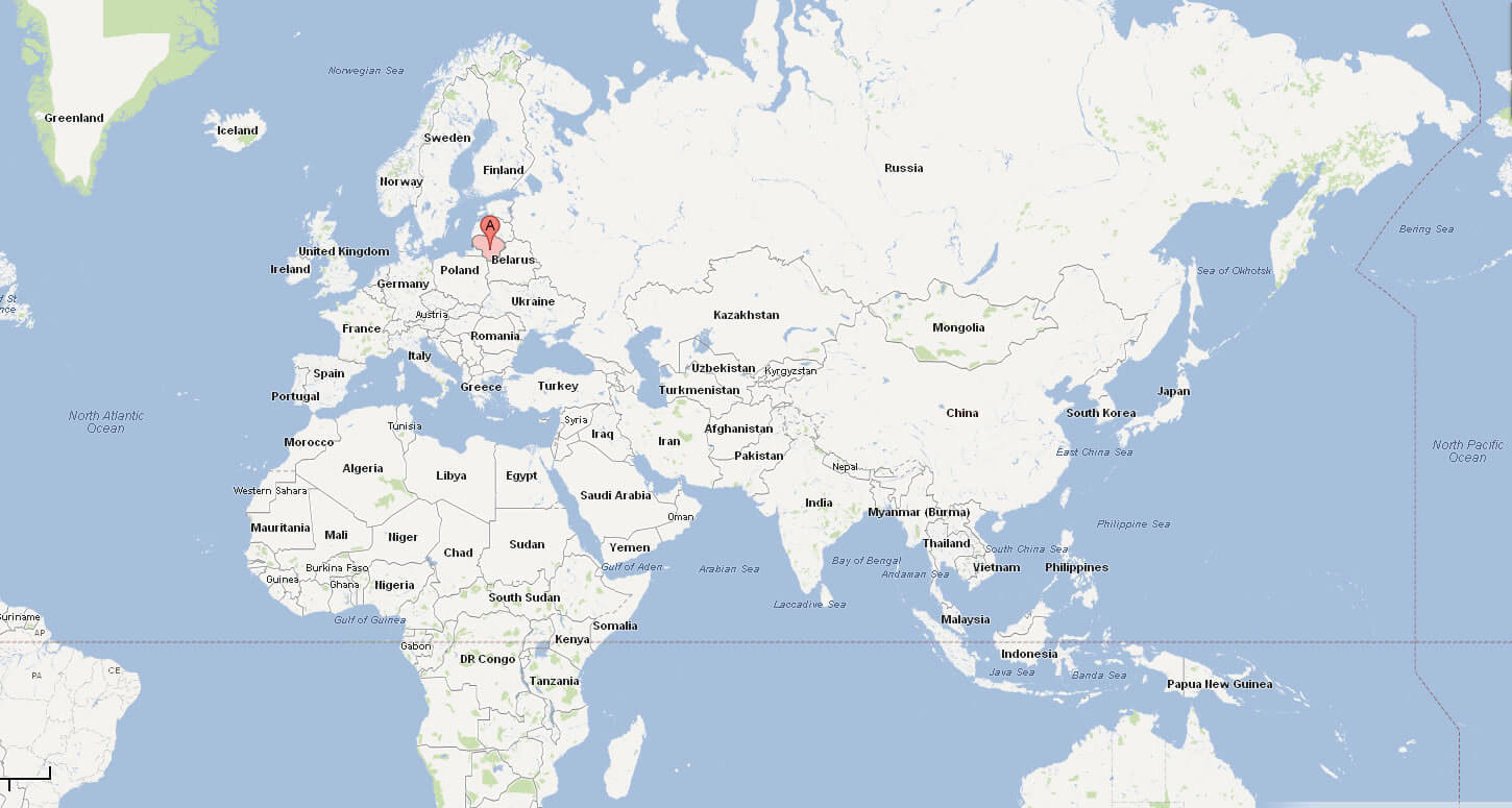 Lithuania Map Map Of Lithuania World 